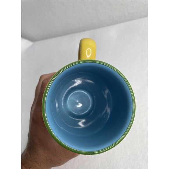 City Merchandise Atlanta Peahes and more Coffee /Tea Cup Mug Yellow/Blue - Picture 8 of 12